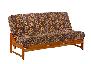 The Eureka Futon Sofa Sleeper - Honey